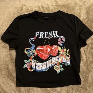 Black Graphic T-Shirt